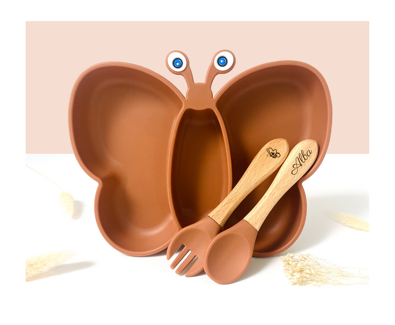 Léon L’Assiette Papillon (Personnalisable)