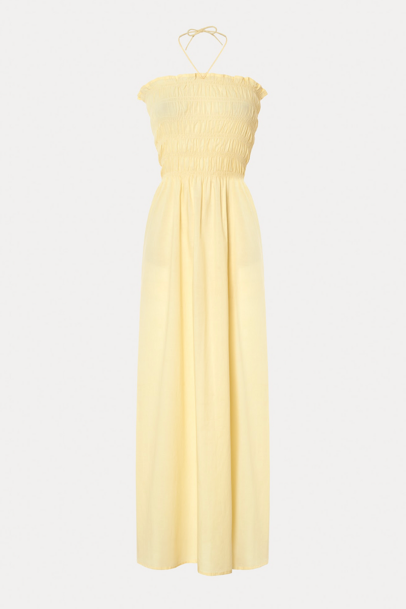 Robe Par Strapless Yellow