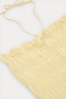 Robe Par Strapless Yellow