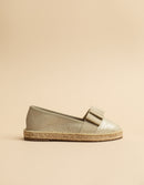Espadrilles Parsienne - Toile Lin Dore - Femme