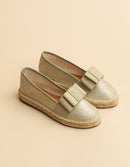 Espadrilles Parsienne - Toile Lin Dore - Femme
