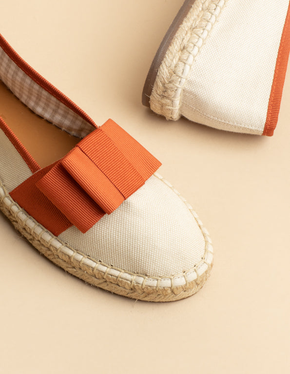 Espadrilles Parsienne - Toile Marron - Femme