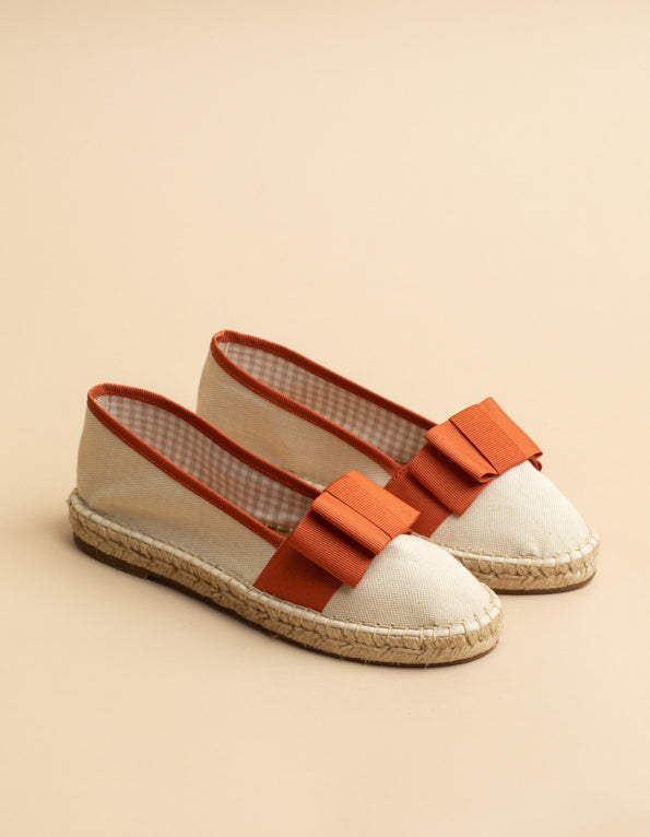 Espadrilles Parsienne - Toile Marron - Femme