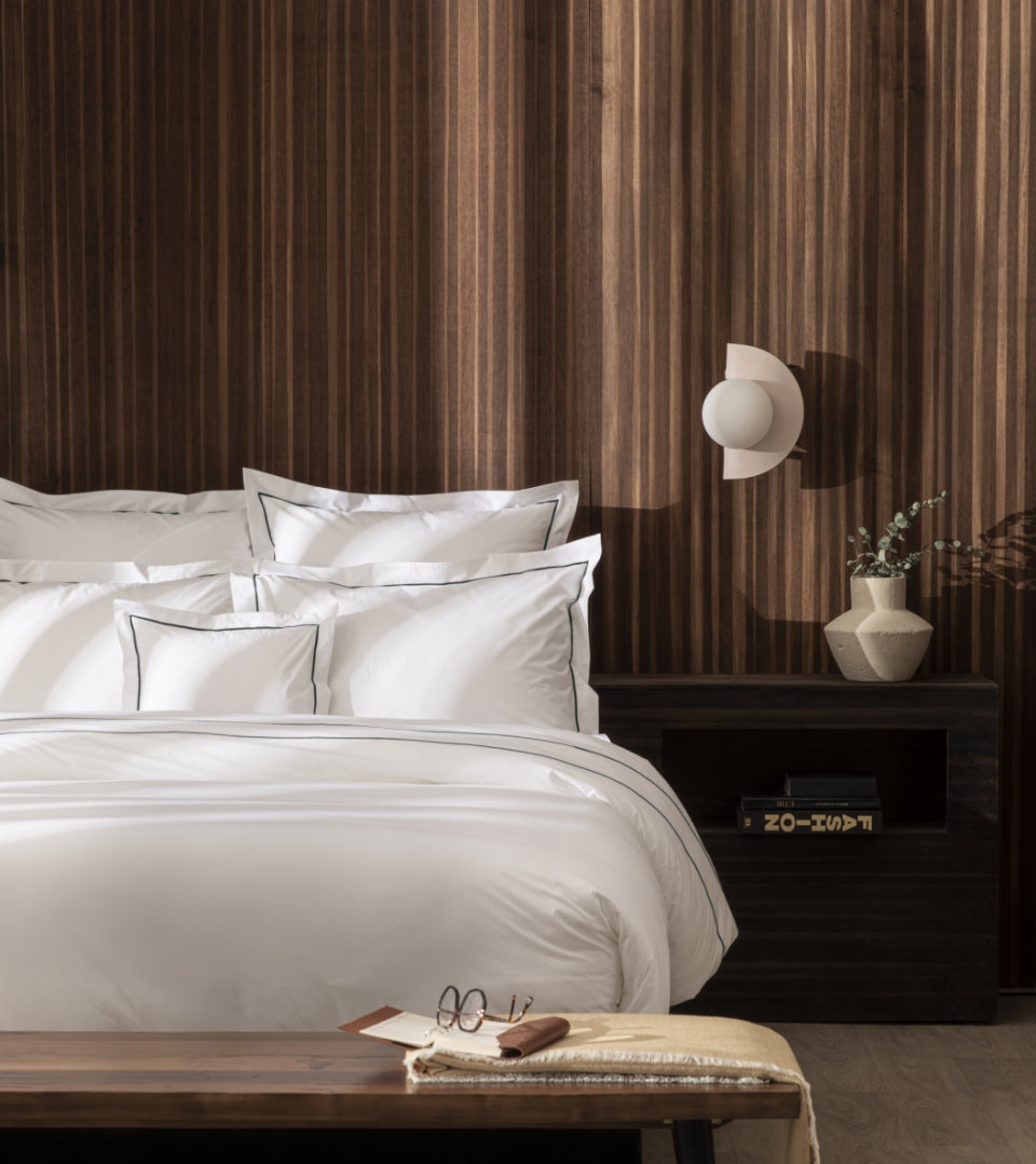 Duvet Cover - 100% Cotton Percale Bourdon - 11 Colours