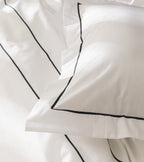 Set De 2 Taies D'Oreillers - 100% Percale De Coton Bourdon - 11 Coloris