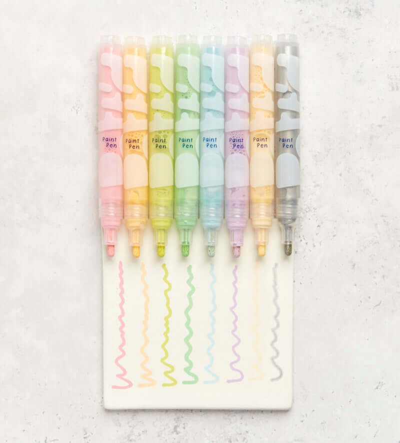 8 Paint Pens