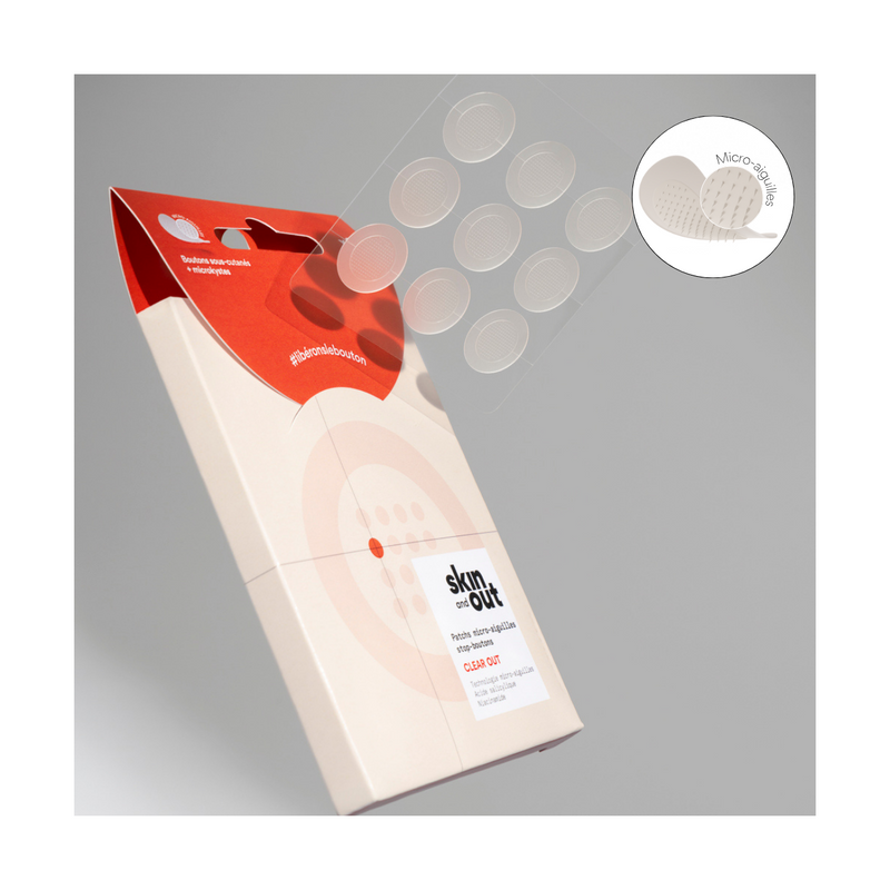 Clear Out - Patchs Boutons Sous-Cutanés Micro-Aiguilles