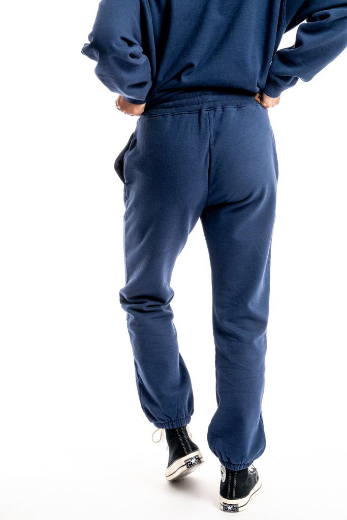 Le Jogging Marty® Molleton Bio-Recyclé Bleu Navy