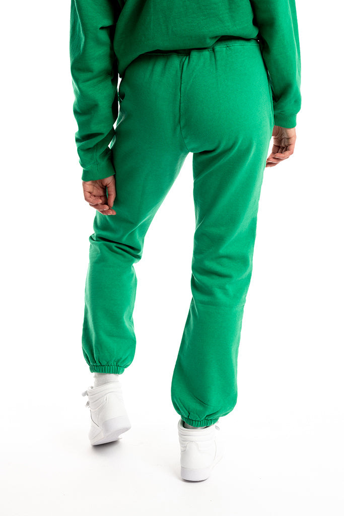 Le Jogging Marty® Molleton Bio-Recyclé Vert Hollywood