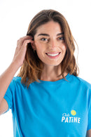 Le Tee-Shirt Iconic Willie® Jersey Bio-Recyclé Bleu Lagon