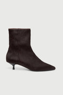 Bottines Paula - Cuir De Veau Bordeaux