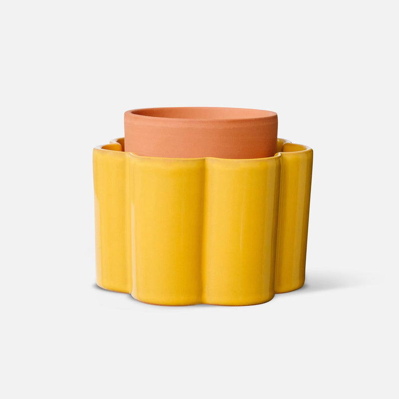 Pot Autonome Paulita - Jaune Moutarde