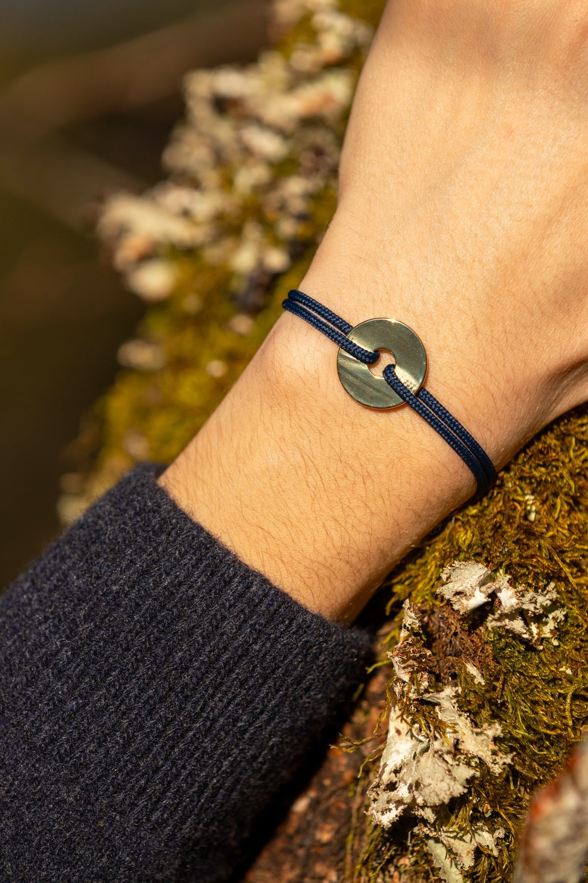 Bracelet Pavona - Bleu Nuit