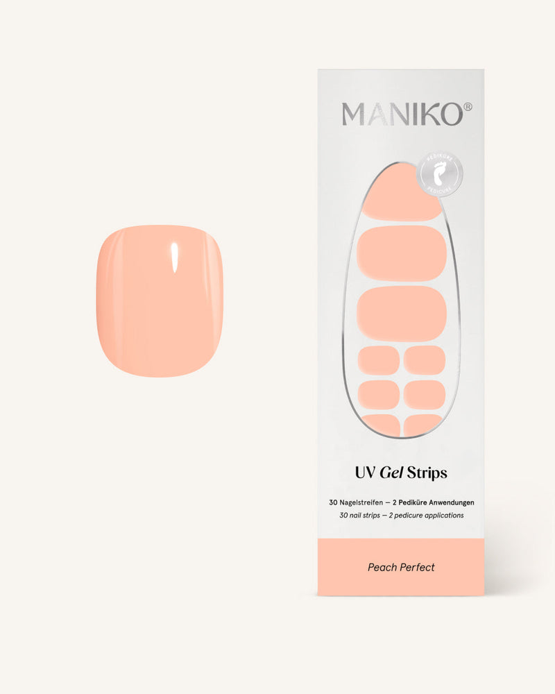 Peach Perfect UV Pedi