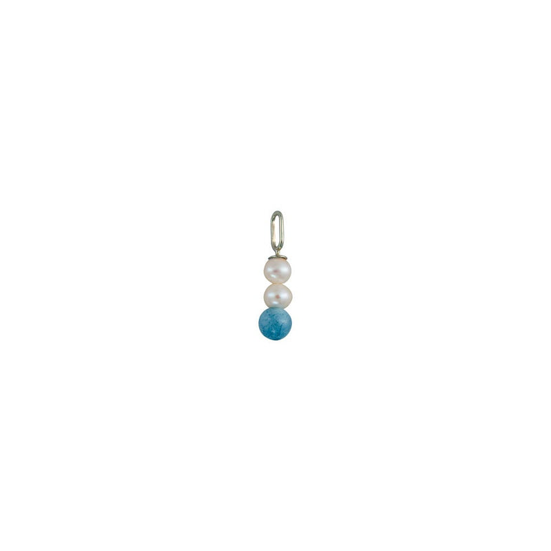 Bijou Charm - Pearl Stick - 4mm - Argent - 3 Coloris