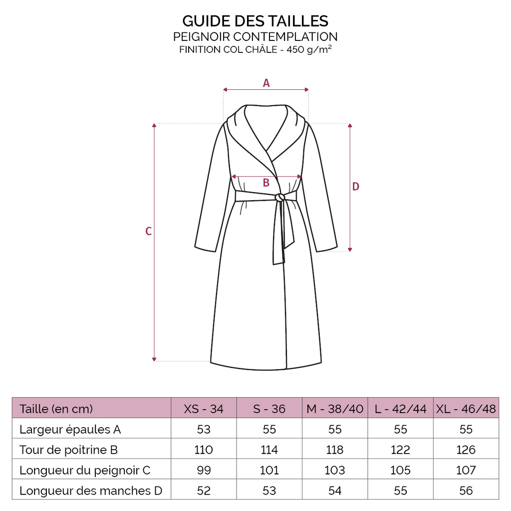 Contemplation - Peignoir - Bleu