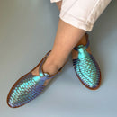 Mapache - Huaraches - Peonia Blue Mermaid
