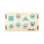 Busy Board Educational Wooden House – Natura