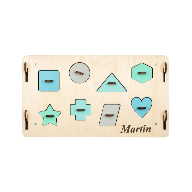 Busy Board Maisonnette Éducative En Bois – Natura
