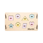 Busy Board Educational Wooden House – Natura