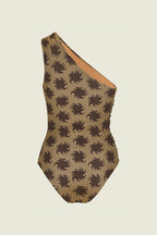 Maillot De Bain Petal Ember Jagger - Marron
