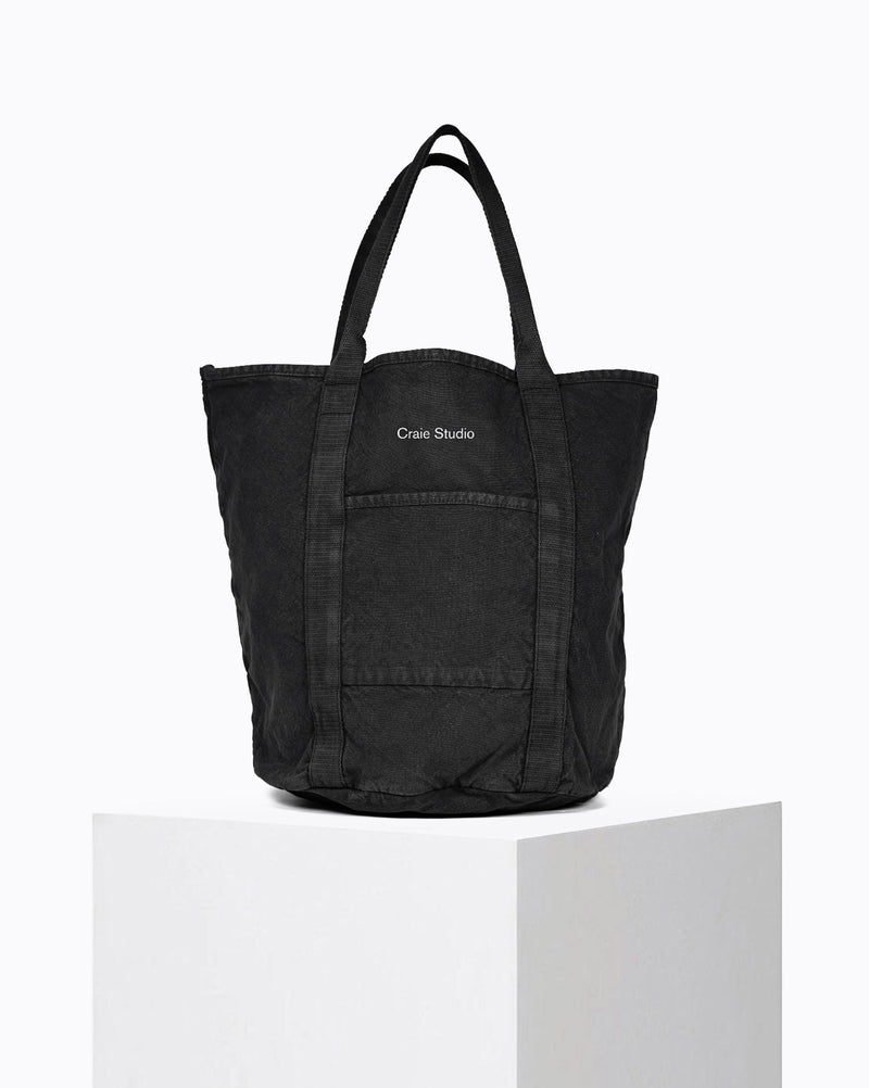 Petit Cabas Coton Noir