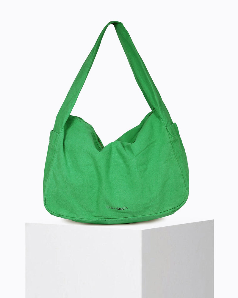 Petit Sac Hobo Coton Mint