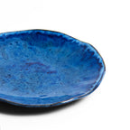 Plato Onda Pequeño | Azul abisal