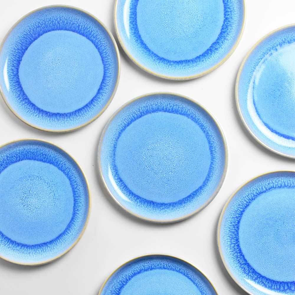 Small Plate - Mineral Blue