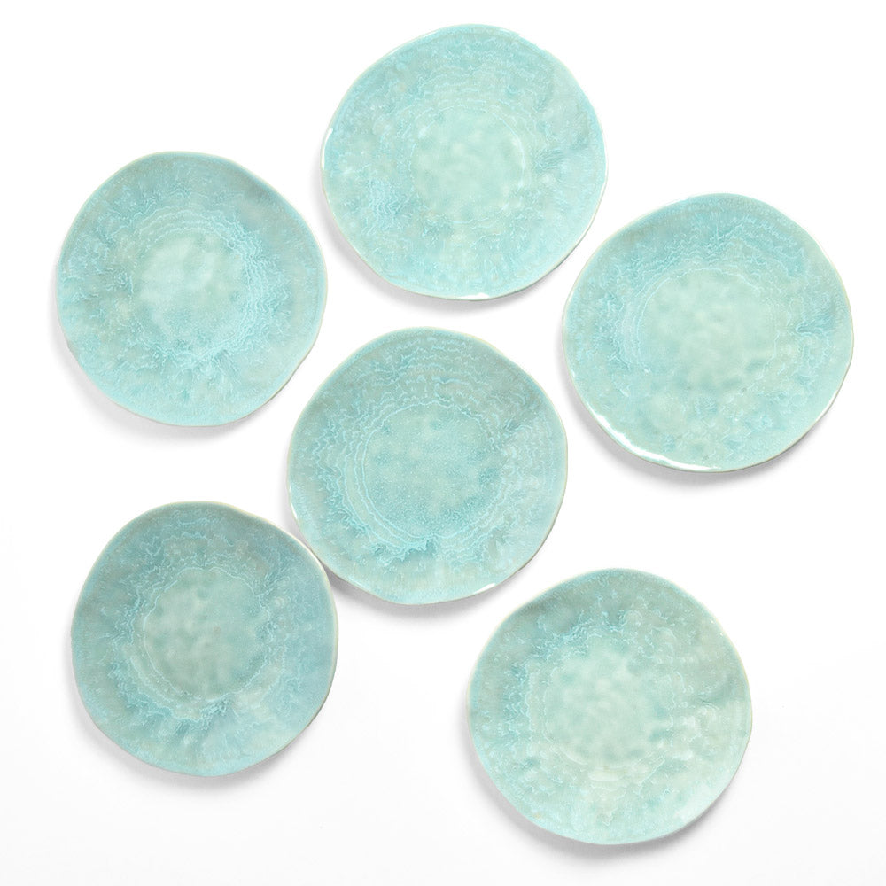 Plato Onda Pequeño | verde agua