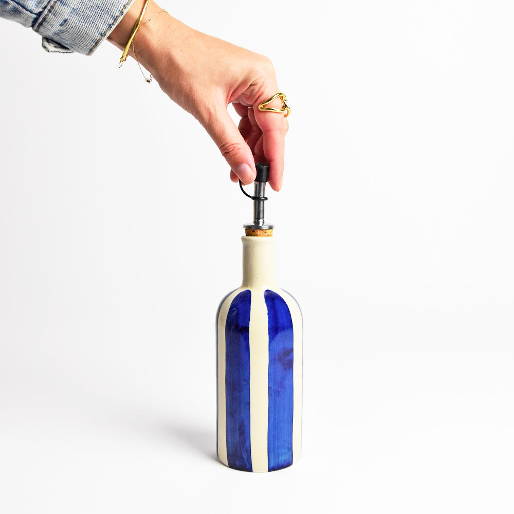 Botella de aceite pequeña | Linhas Azules