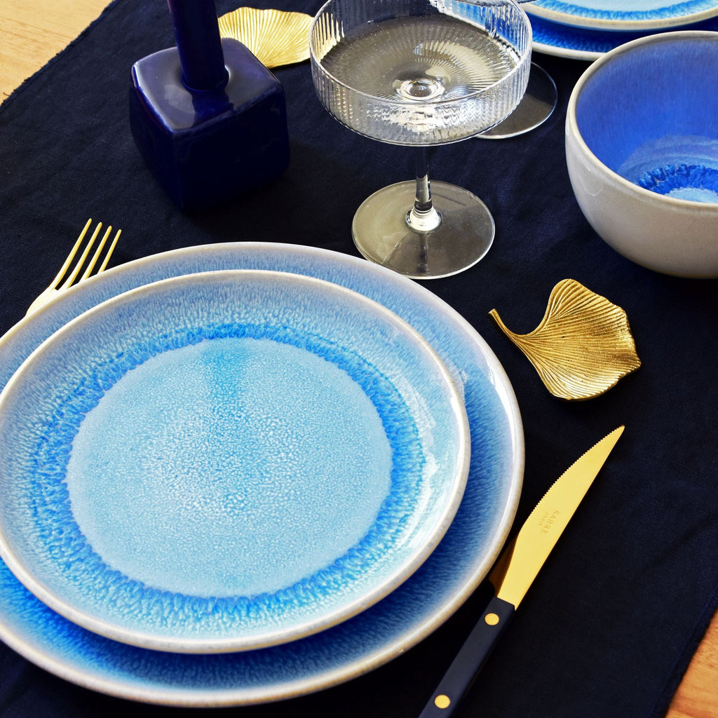 Small Plate - Mineral Blue