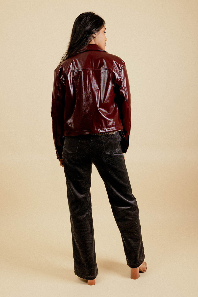 Philippa Jacket - Burgundy
