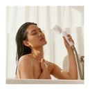 Pommeau de Douche Filtrant Blanc + 2 Filtres (4 Mois de Filtration)