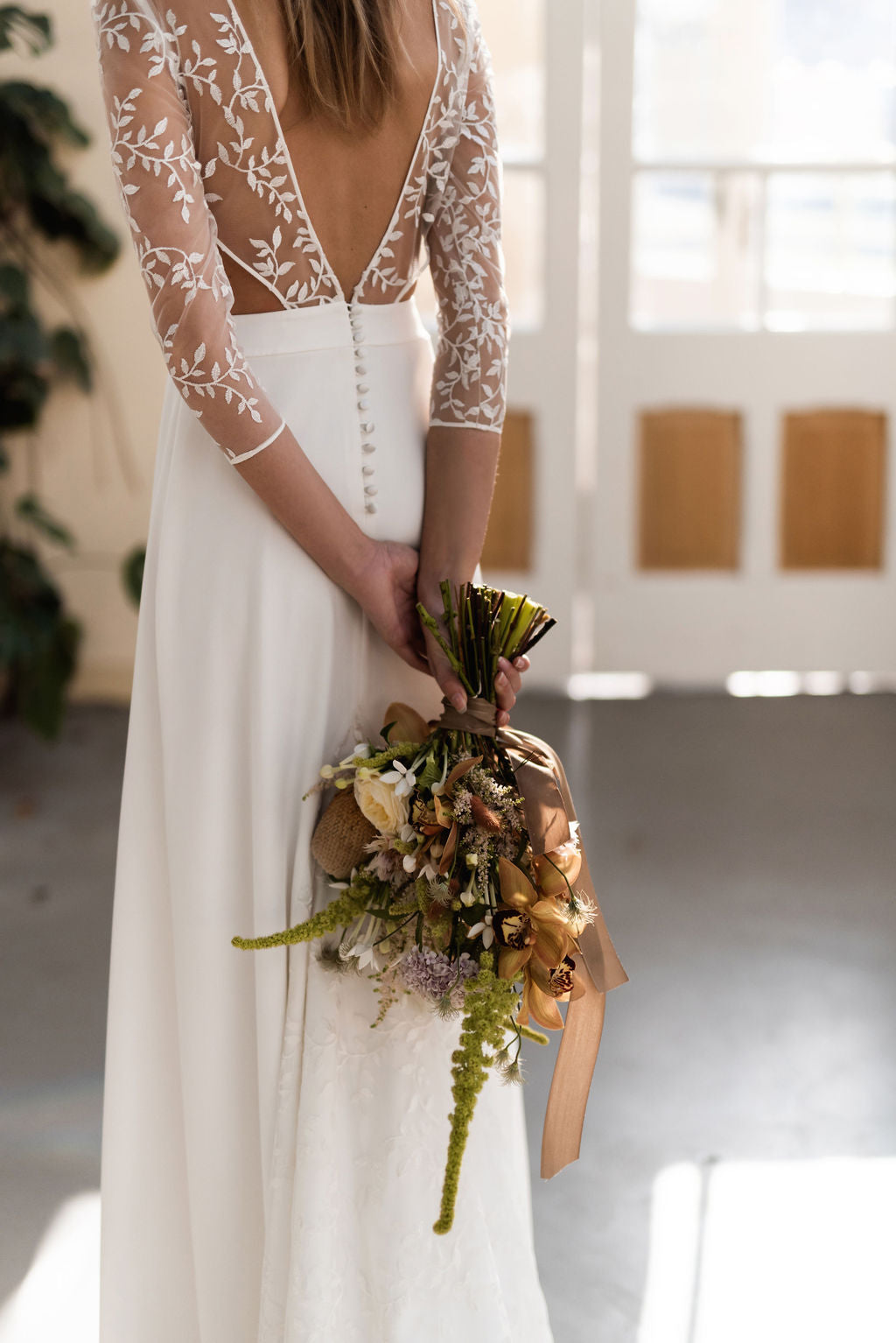 Robe Longue Roméo - Blanc Soie