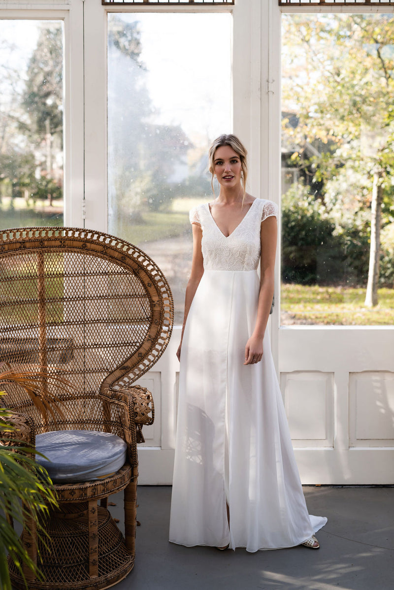 Robe De Mariée Provence - Blanc Soie