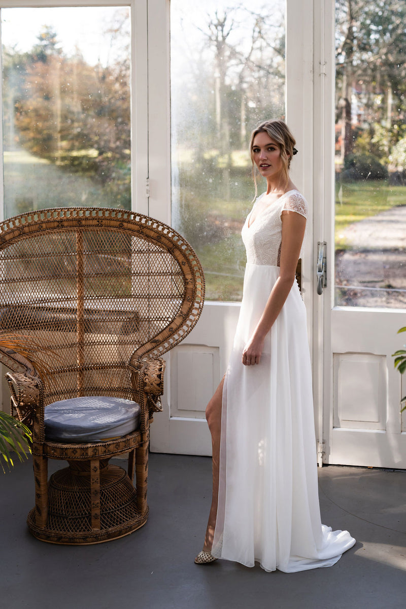 Robe De Mariée Provence - Blanc Soie