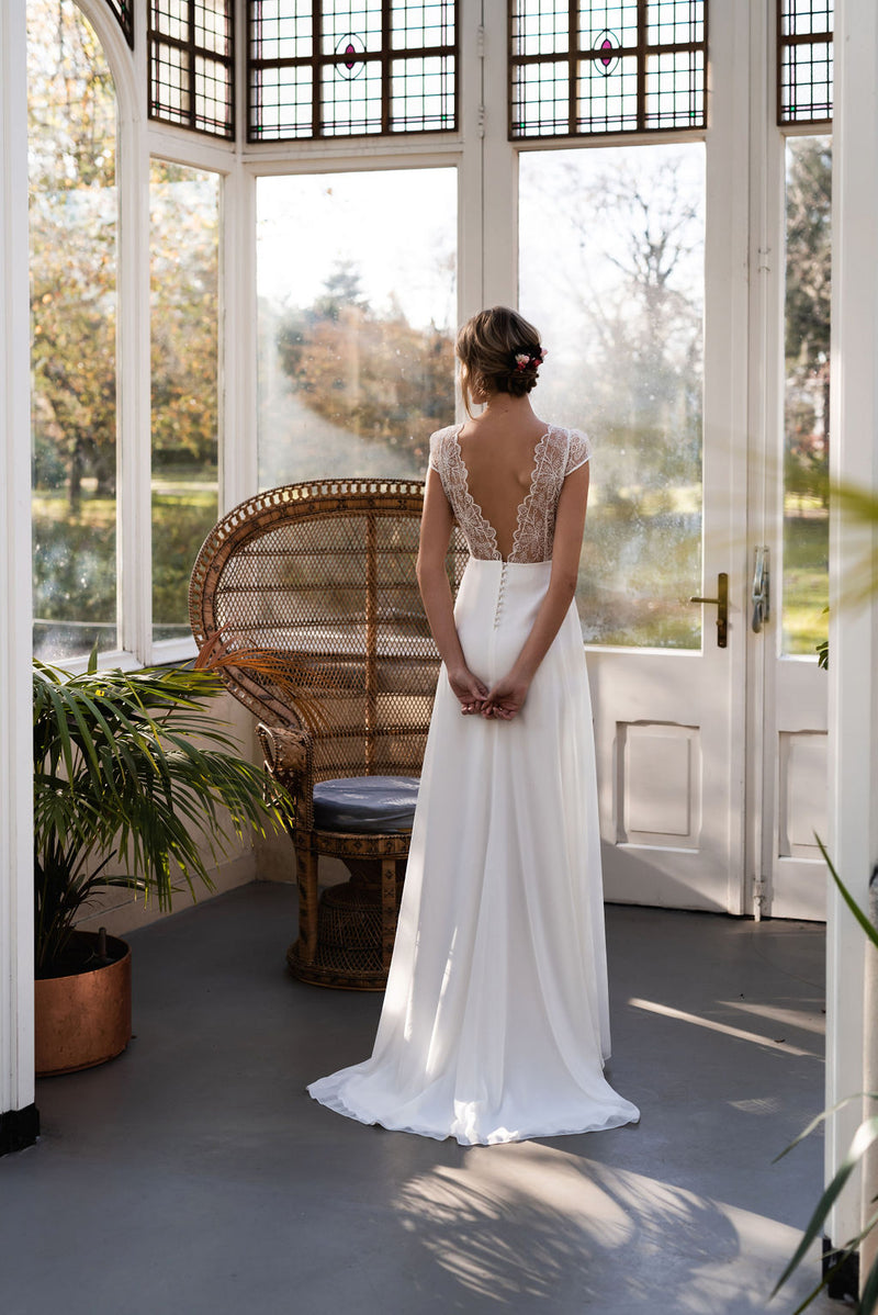 Robe De Mariée Provence - Blanc Soie