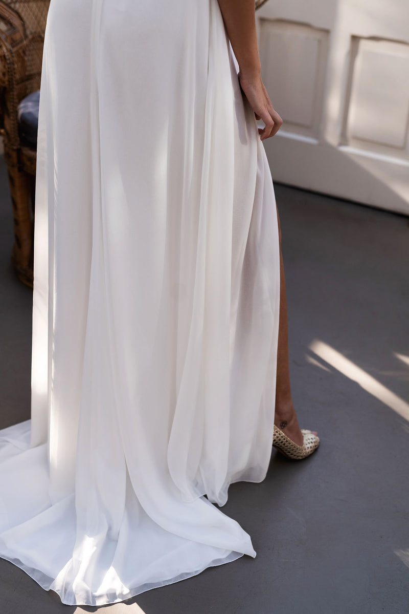 Robe De Mariée Provence - Blanc Soie