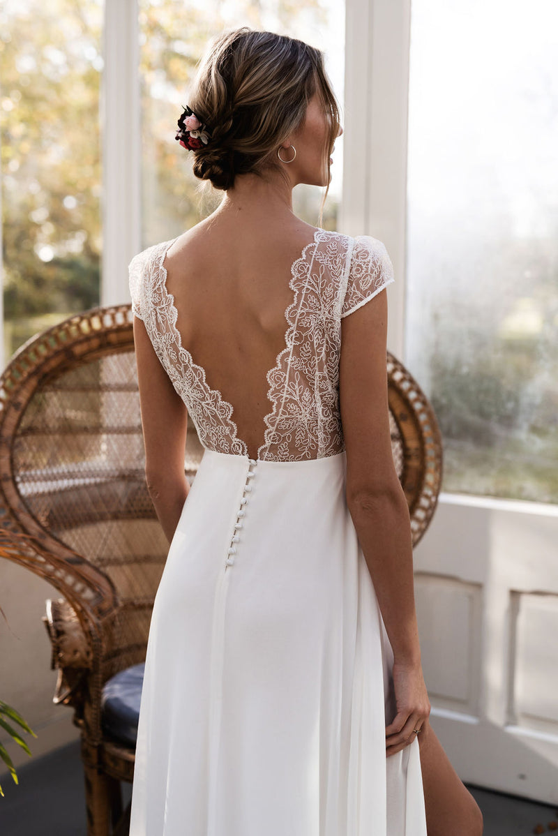 Robe De Mariée Provence - Blanc Soie