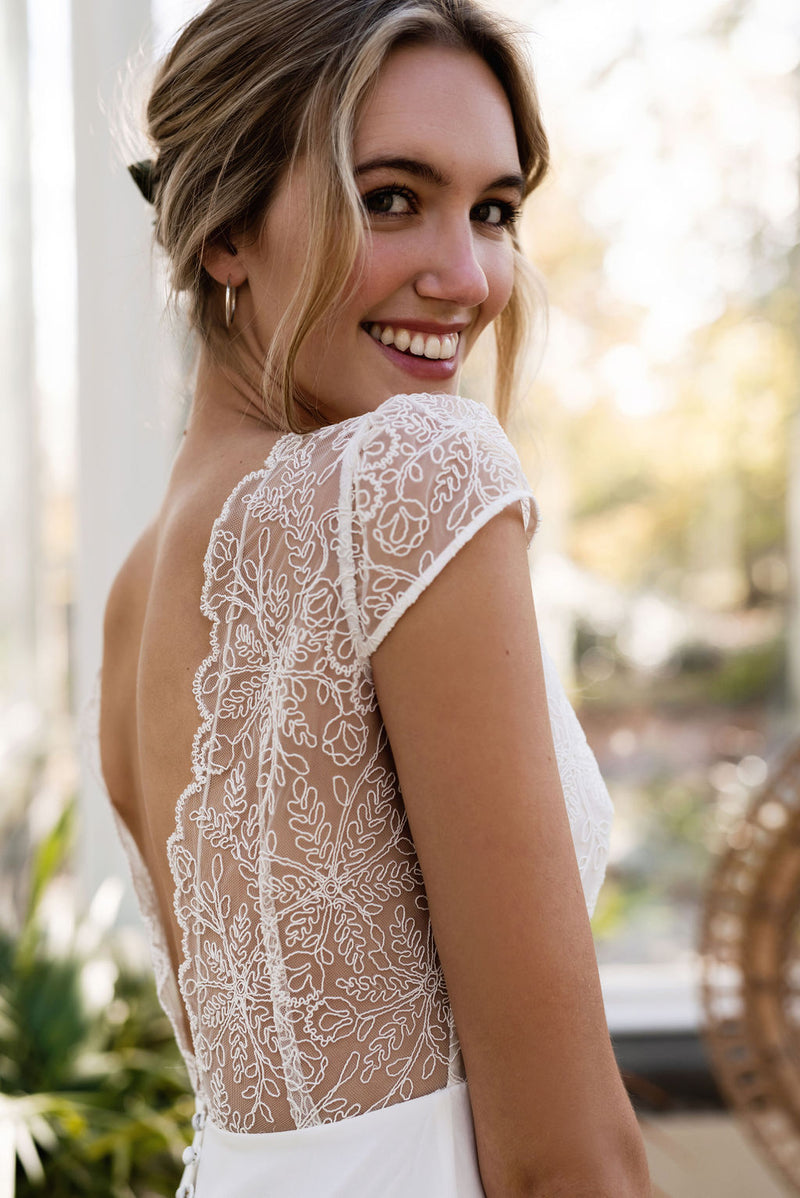 Robe De Mariée Provence - Blanc Soie