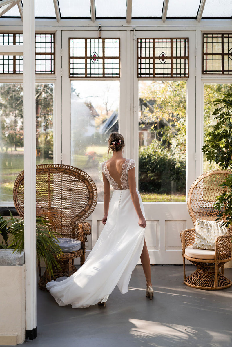 Robe De Mariée Provence - Blanc Soie