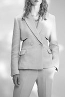 Chaqueta Lehman Blanco Roto