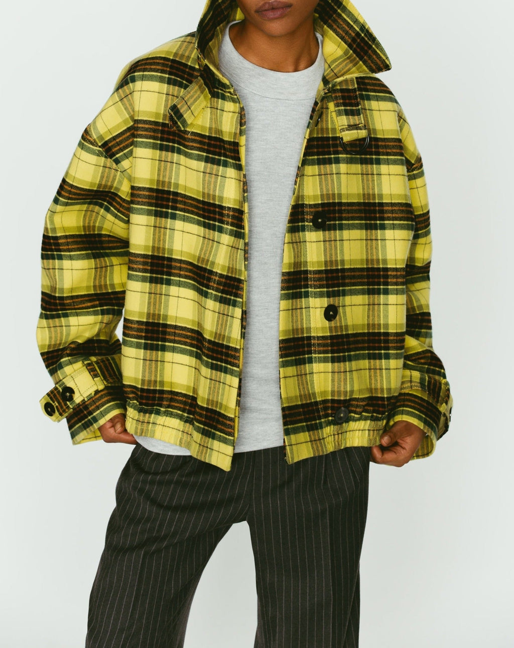 Margaux Lonnberg - Margaux Lonnberg - Conrad Jacket - Yellow Check