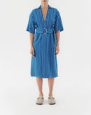 Vestido Hally - Rayas Azules