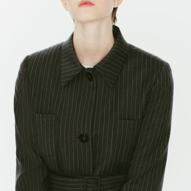 Chaqueta Billie - Rayas Grises