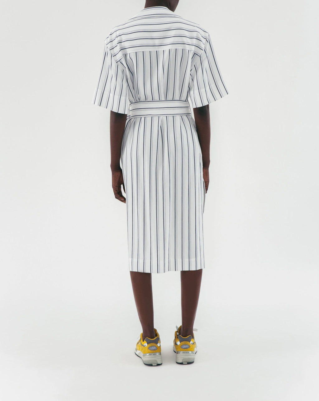 Robe Hally - White Stripes