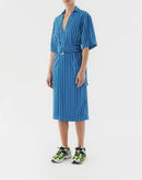 Vestido Hally - Rayas Azules