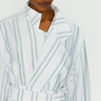 Margaux Lonnberg - Margaux Lonnberg - Robe Kate - Green Stripes