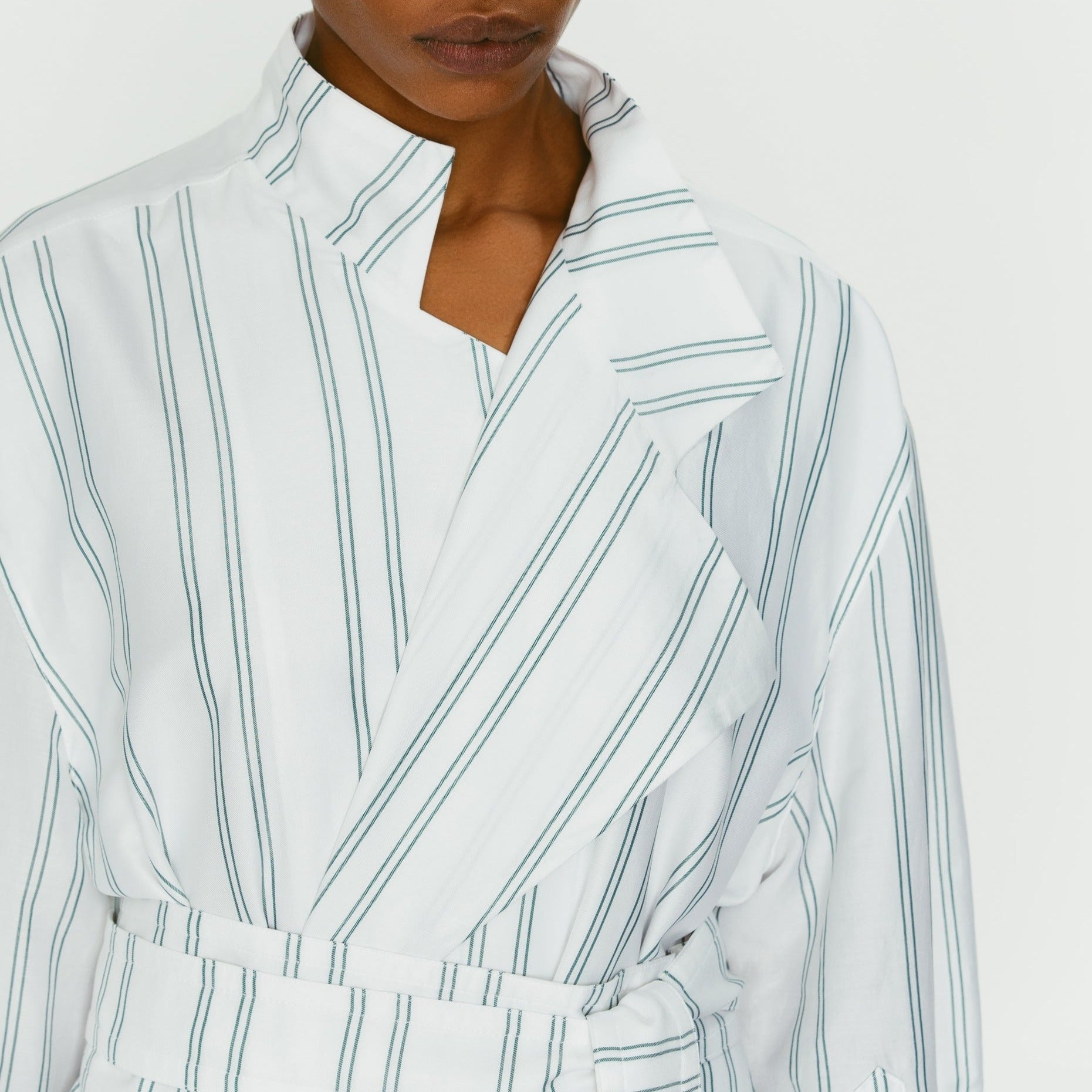 Margaux Lonnberg - Margaux Lonnberg - Robe Kate - Green Stripes